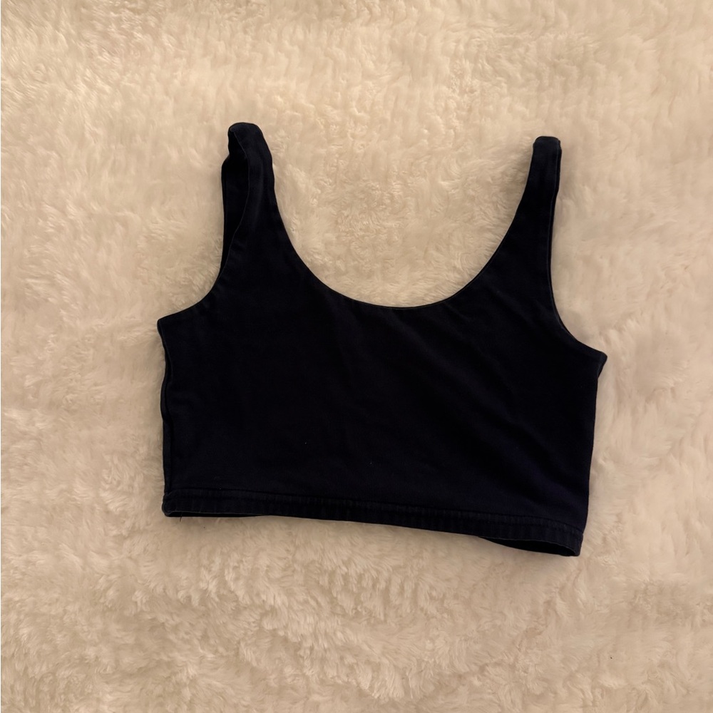 Brandy Melville navy Crop Top